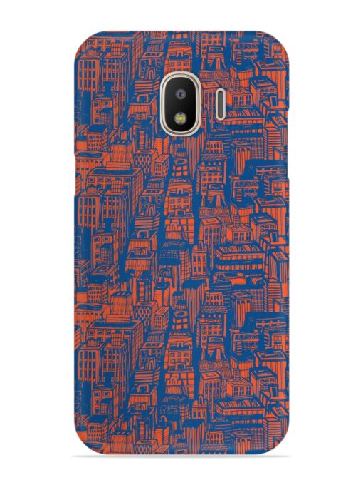 Hand Drawn Seamless Snap Case for Samsung Galaxy J2 (2018)