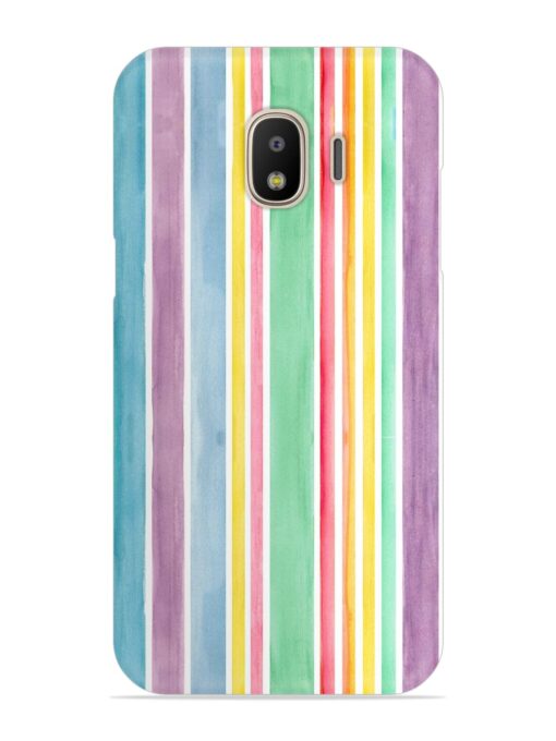 Hand Drawn Watercolor Snap Case for Samsung Galaxy J2 (2018)