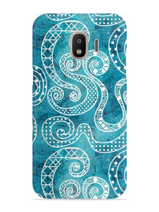 Vintage Curved Seamless Snap Case for Samsung Galaxy J2 (2018)