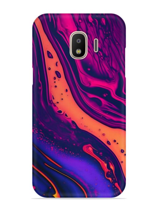 Fluid Blue Pink Art Snap Case for Samsung Galaxy J2 (2018)