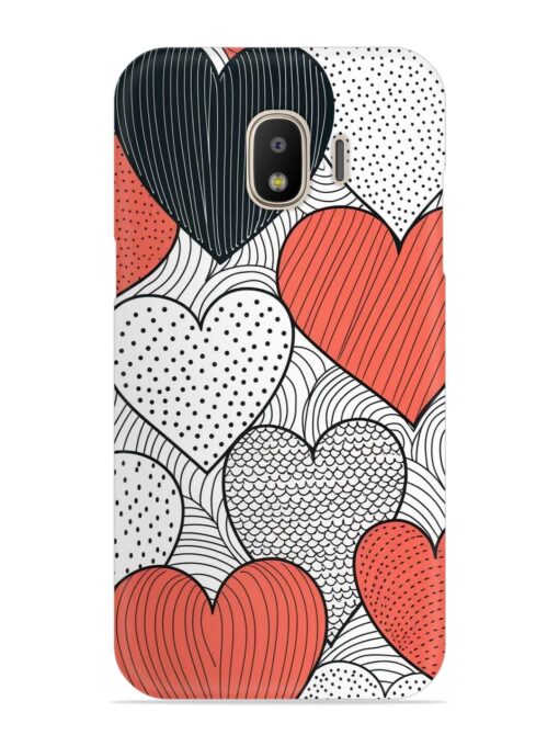 Girly Heart Seamless Snap Case for Samsung Galaxy J2 (2018)