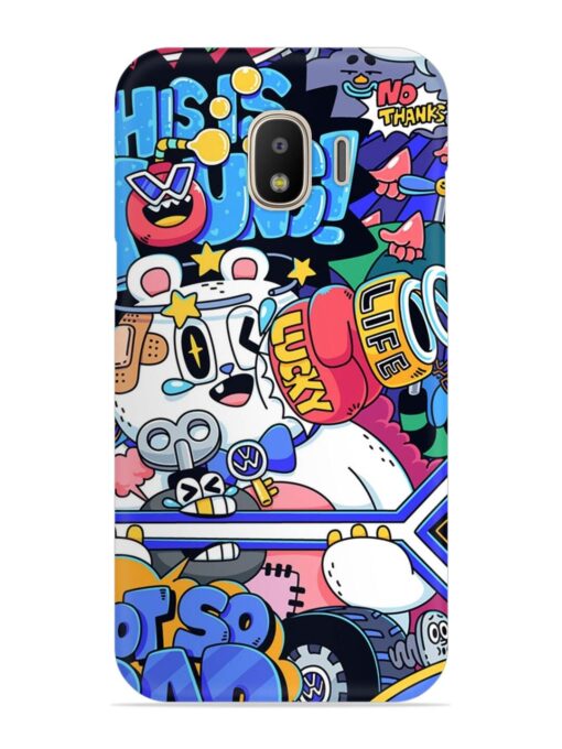 Universal Doodle Snap Case for Samsung Galaxy J2 (2018)