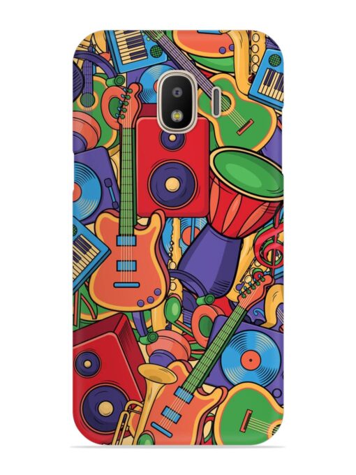 Colorful Music Art Snap Case for Samsung Galaxy J2 (2018)