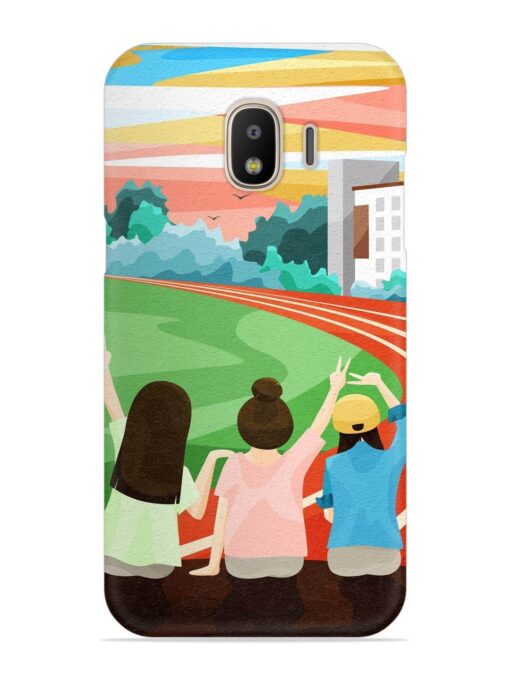 School Playground Snap Case for Samsung Galaxy J2 (2018)