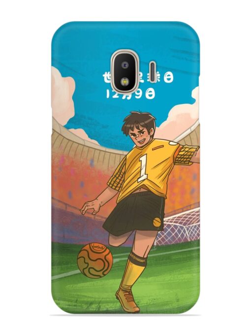 Soccer Kick Snap Case for Samsung Galaxy J2 (2018)