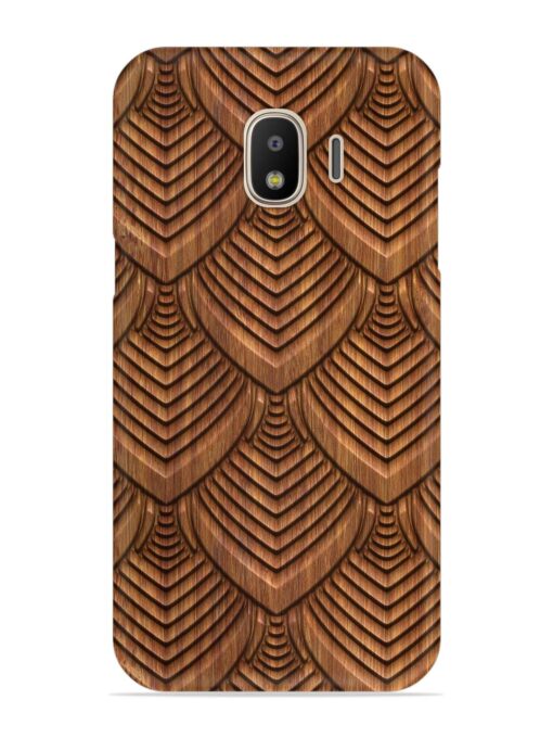 Carved Pattern On Snap Case for Samsung Galaxy J2 Core