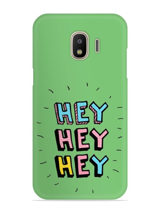 Hey Vector Cartoon Snap Case for Samsung Galaxy J2 Core Zapvi