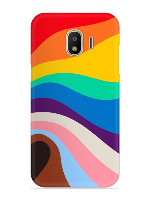 Minimal Pride Art Snap Case for Samsung Galaxy J2 Core