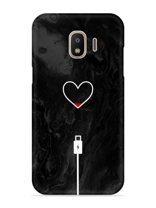 Heart Charging Vector Snap Case for Samsung Galaxy J2 Core