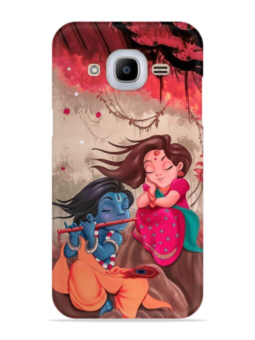 Radhe Krishna Water Art Snap Case for Samsung Galaxy J2 Pro (2016)