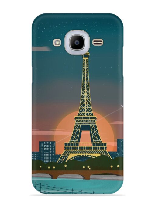 Scenery Architecture France Paris Snap Case for Samsung Galaxy J2 Pro (2016) Zapvi