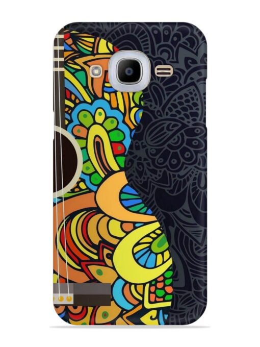 Guitar Vector Art Snap Case for Samsung Galaxy J2 Pro (2016) Zapvi