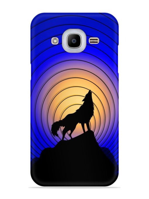 Fox Roaring Design Snap Case for Samsung Galaxy J2 Pro (2016) Zapvi