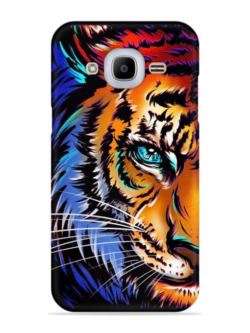 Colorful Lion Art Snap Case for Samsung Galaxy J2 Pro (2016) Zapvi