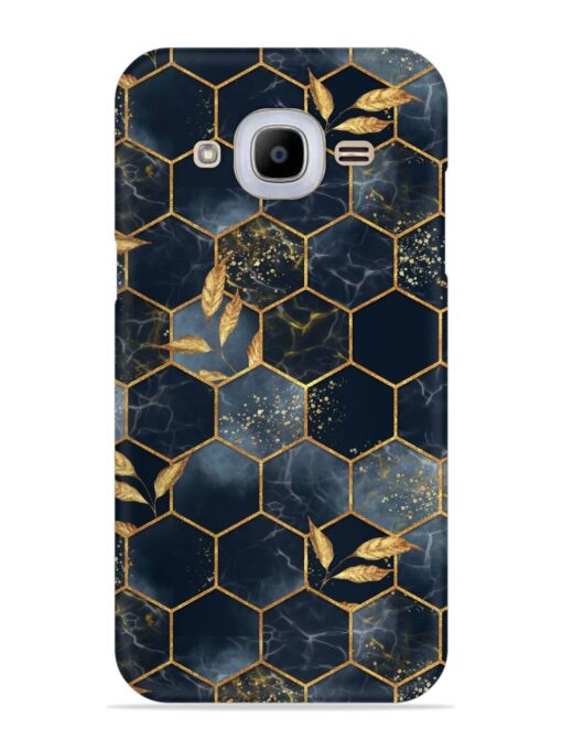 Marble Hexagon Seamless Snap Case for Samsung Galaxy J2 Pro (2016) Zapvi