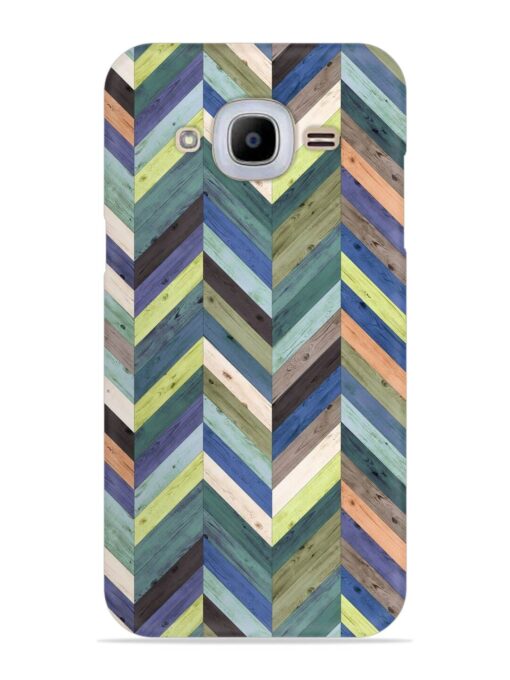 Chevron Random Color Snap Case for Samsung Galaxy J2 Pro (2016) Zapvi