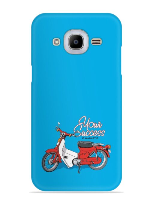 Motorcycles Image Vector Snap Case for Samsung Galaxy J2 Pro (2016) Zapvi