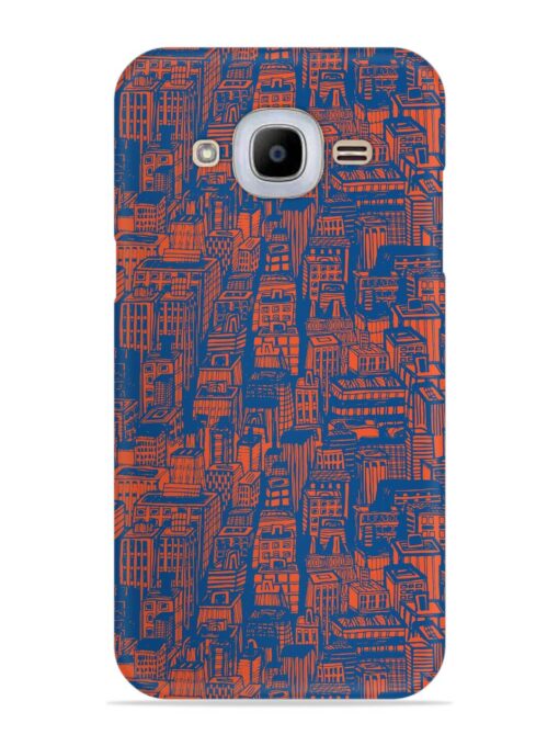 Hand Drawn Seamless Snap Case for Samsung Galaxy J2 Pro (2016) Zapvi