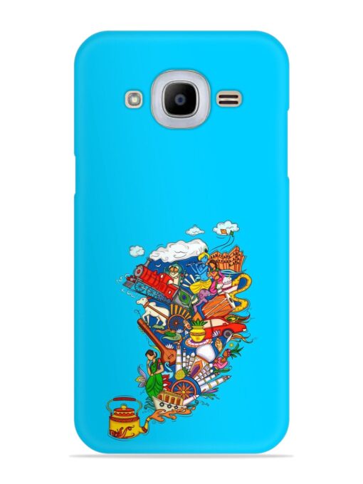 Vector Design Indian Snap Case for Samsung Galaxy J2 Pro (2016) Zapvi