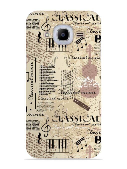 Classical Music Lpattern Snap Case for Samsung Galaxy J2 Pro (2016)