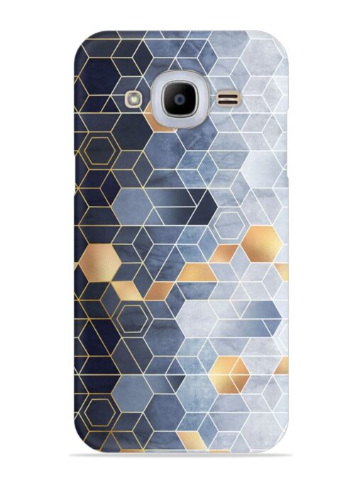 Geometric Abstraction Hexagons Snap Case for Samsung Galaxy J2 Pro (2016)