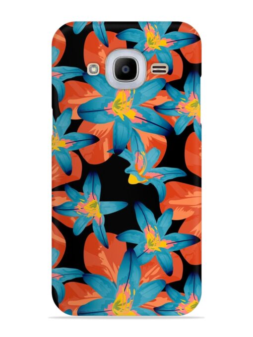 Philippine Flowers Seamless Snap Case for Samsung Galaxy J2 Pro (2016) Zapvi