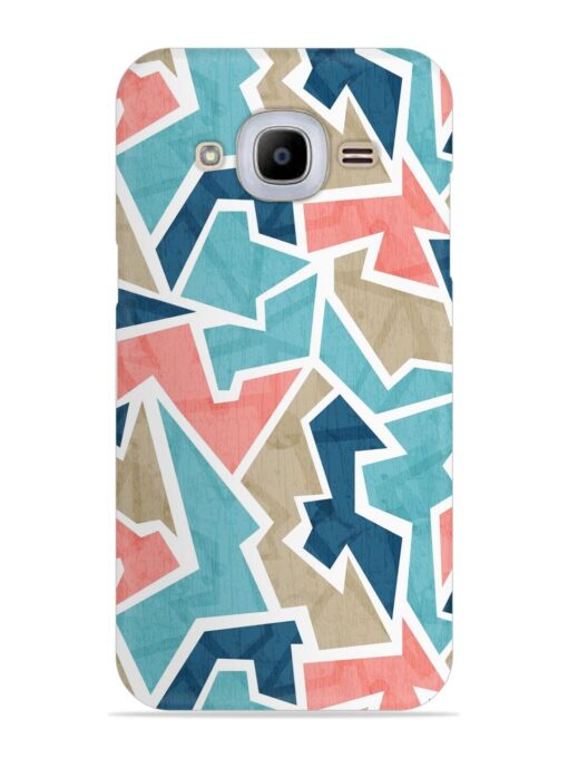 Vintage Geometric Triangle Snap Case for Samsung Galaxy J2 Pro (2016) Zapvi