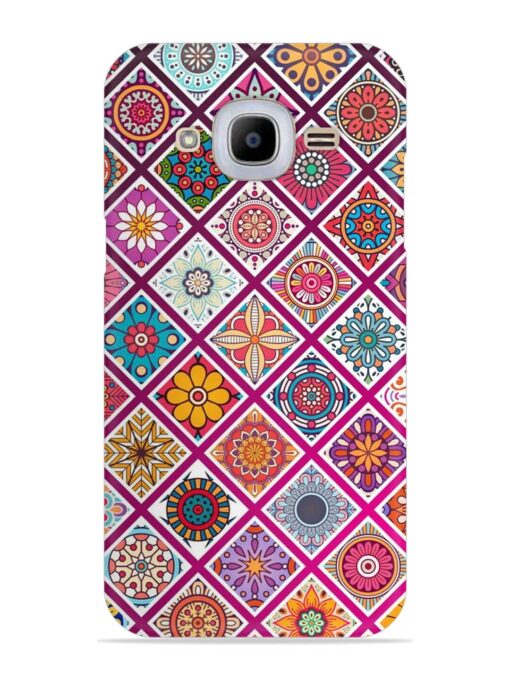 Seamless Tile Pattern Snap Case for Samsung Galaxy J2 Pro (2016) Zapvi