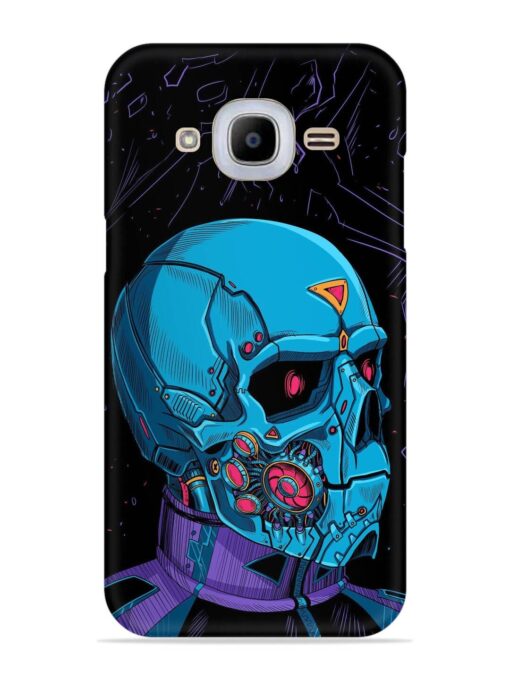 Skull Robo Vector Snap Case for Samsung Galaxy J2 Pro (2016)