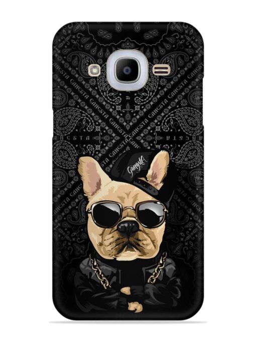 Gangsta Cool Sunglasses Dog Snap Case for Samsung Galaxy J2 Pro (2016) Zapvi