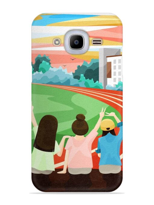 School Playground Snap Case for Samsung Galaxy J2 Pro (2016) Zapvi