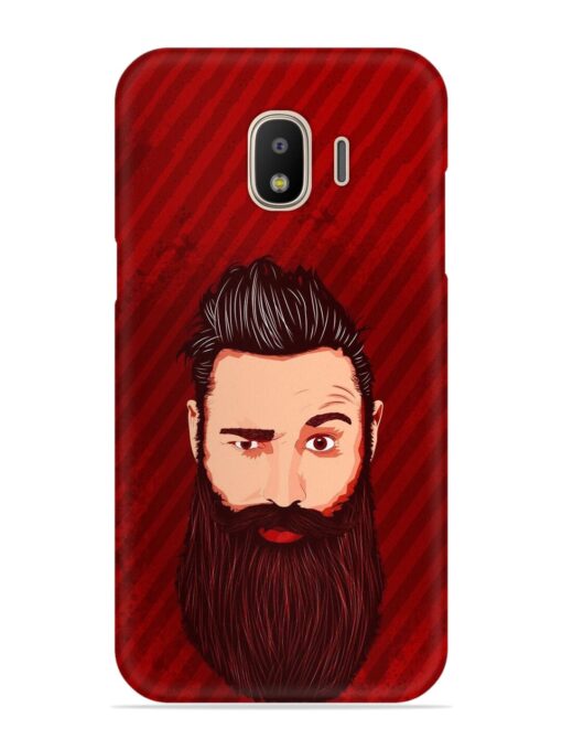 Beardo Man Snap Case for Samsung Galaxy J4 Zapvi