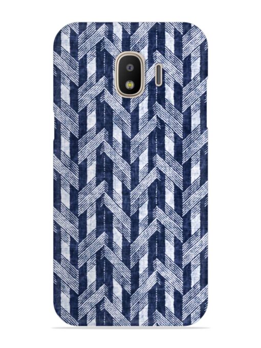 Abstract Herringbone Motif Snap Case for Samsung Galaxy J4 Zapvi