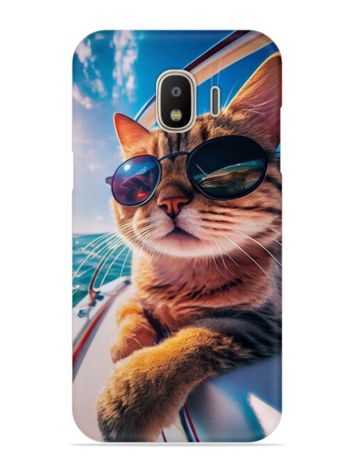 Cat In Style Snap Case for Samsung Galaxy J4