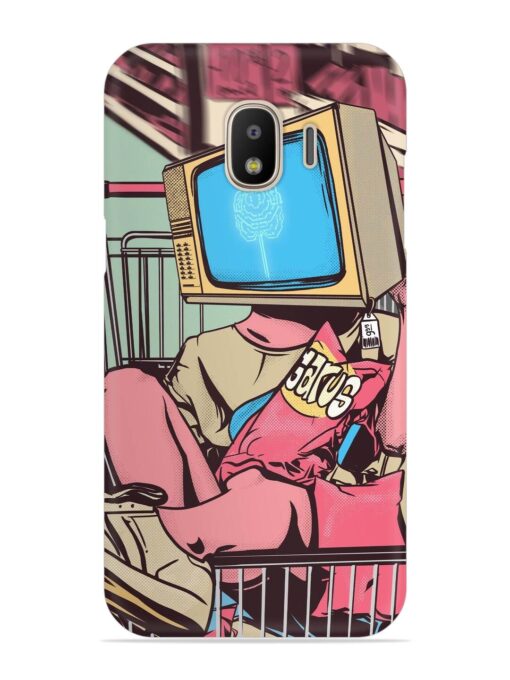 Toaster Oven Head Snap Case for Samsung Galaxy J4 Zapvi