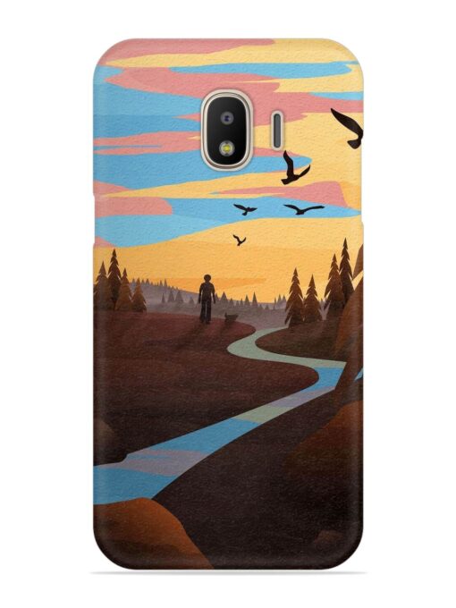 Natural Landscape Art Snap Case for Samsung Galaxy J4