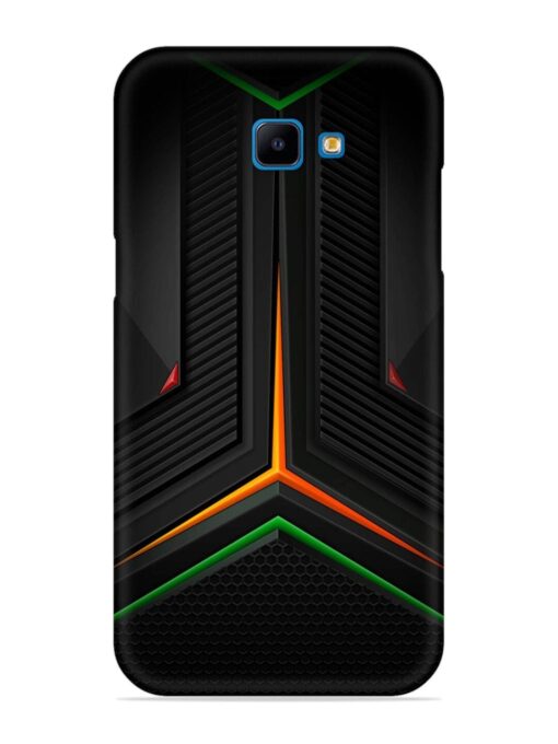 Orange Triangle Light Snap Case for Samsung Galaxy J4 Core Zapvi