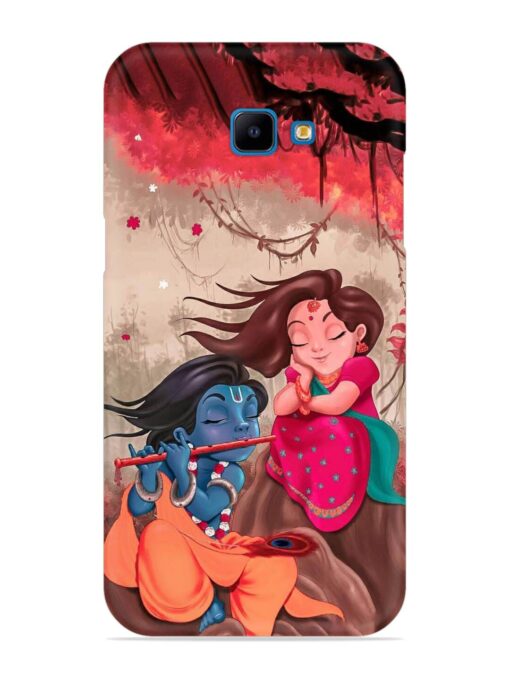 Radhe Krishna Water Art Snap Case for Samsung Galaxy J4 Core Zapvi