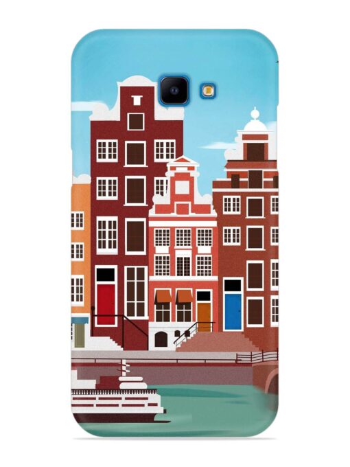 Scenery Architecture Amsterdam Landscape Snap Case for Samsung Galaxy J4 Core