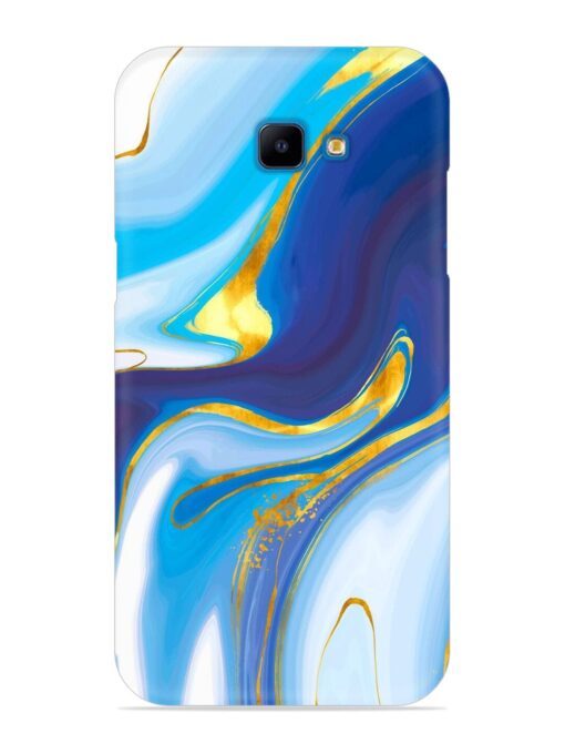 Watercolor Background With Golden Foil Snap Case for Samsung Galaxy J4 Core Zapvi