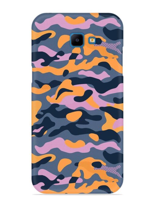 Camouflage Army Military English Orange Art Snap Case for Samsung Galaxy J4 Core Zapvi