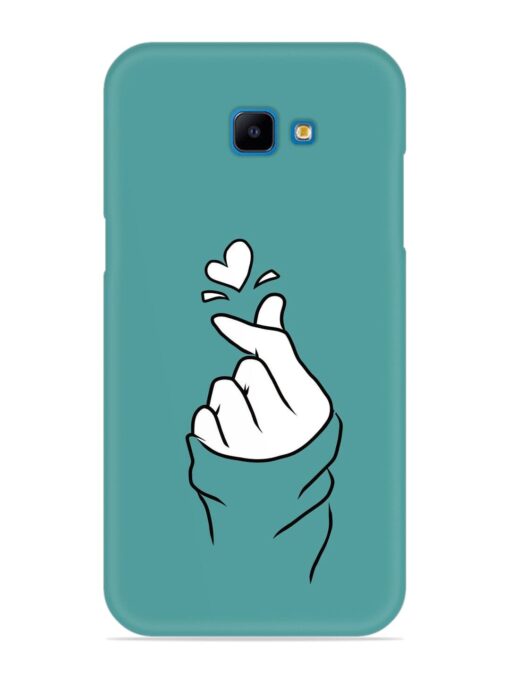 Korean Heart Sign Art Snap Case for Samsung Galaxy J4 Core Zapvi