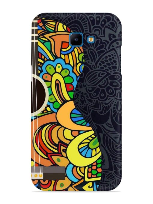 Guitar Vector Art Snap Case for Samsung Galaxy J4 Core