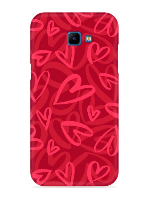 Seamless Romantic Pattern Snap Case for Samsung Galaxy J4 Core