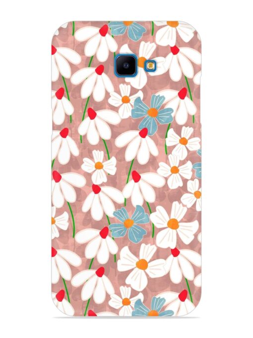 Abstract Petal Flowers Snap Case for Samsung Galaxy J4 Core Zapvi