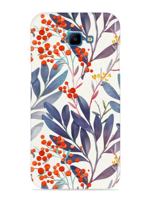 Seamless Floral Pattern Snap Case for Samsung Galaxy J4 Core