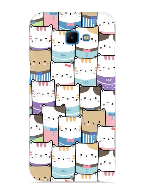 Cute Adorable Cat Snap Case for Samsung Galaxy J4 Core