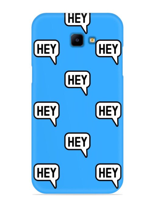 Hey Text Message Snap Case for Samsung Galaxy J4 Core