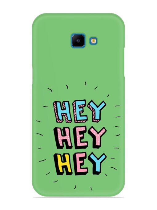 Hey Vector Cartoon Snap Case for Samsung Galaxy J4 Core