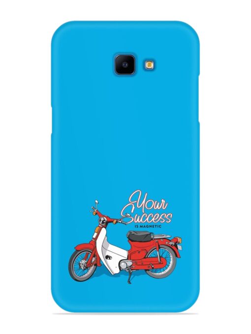 Motorcycles Image Vector Snap Case for Samsung Galaxy J4 Core